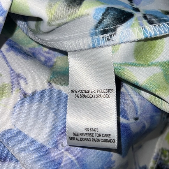 Julian Taylor Spring Floral Dress 10 - Picture 6 of 6